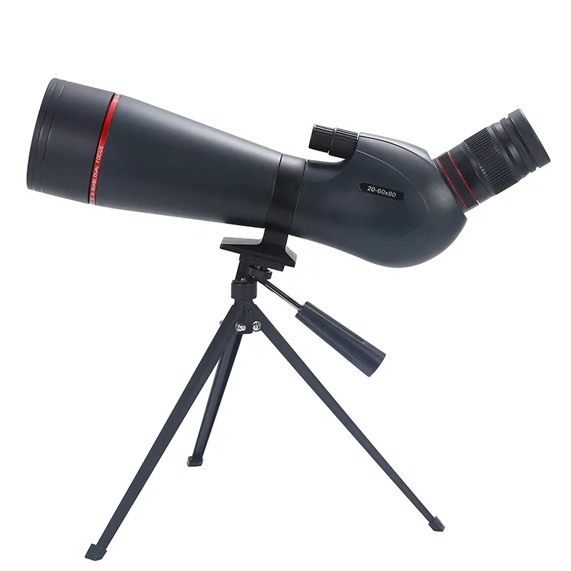 20-60x80ed Monocular Telescope Target Scope With Rangefinder Reticle
